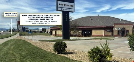 Retail space for Rent at 3701 S Santa Fe Dr in Sheridan