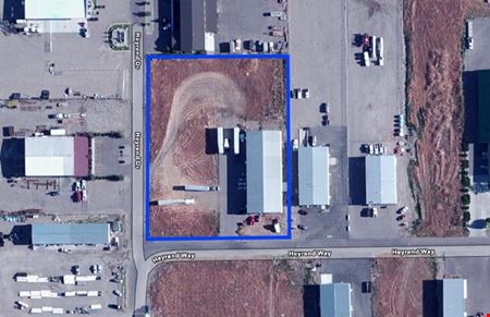 Clean high bay industrial warehouse