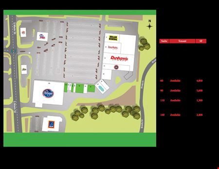 Retail space for Rent at High Point Village in Bellefontaine