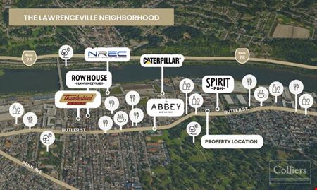 Retail space for Rent at Retail/Flex Opportunity in Pittsburgh's trendy and desirable Lawrenceville submarket! in Pittsburgh