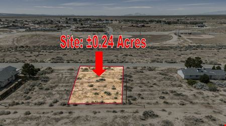 VacantLand space for Sale at ±0.24 Acres of Level Land in California City in California City
