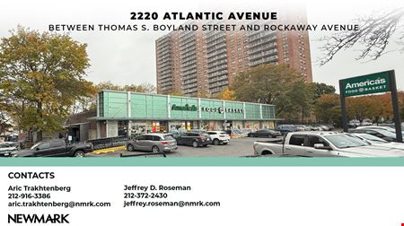 Retail space for Rent at 2220 Atlantic Avenue in Brooklyn