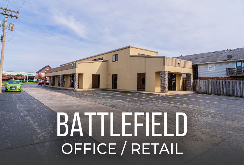 1,185 - 2,370 SF Office / Retail Spaces For Lease in Springfield