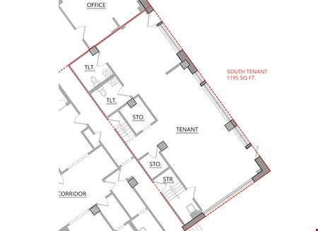 Retail space for Rent at 7100 S South Shore Drive - +/- 1,198 SF Former Bakery in Chicago