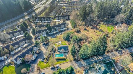 Commercial space at Array Apartments in Tigard