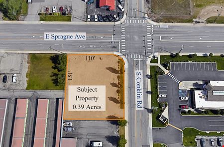 VacantLand space for Rent at Corner Lot  on East Sprague Ave in Spokane Valley