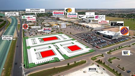 Commercial space at Pad Sites: Sale or Lease in Lubbock