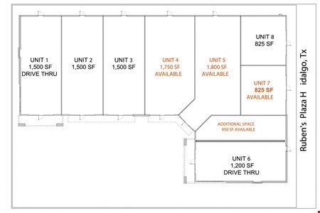 Retail space for Rent at 2800 East Military Highway in Hidalgo