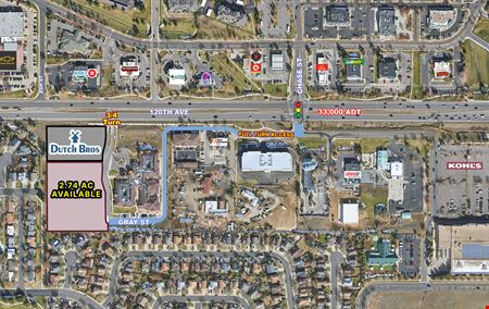 VacantLand space for Rent at 120th Avenue and Ash Street - SEC in Broomfield