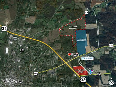 Commercial space at US-33 & SR-540 in Bellefontaine