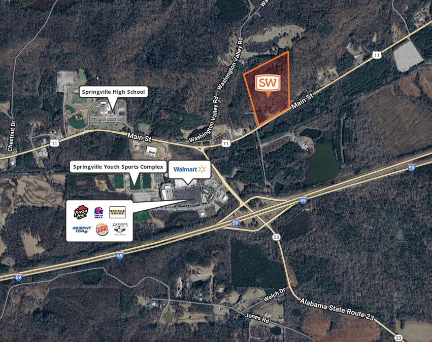 Springville Land | Highway 11