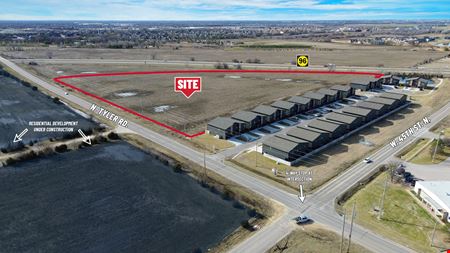 VacantLand space for Sale at DEVELOPMENT LAND IN GROWING NW WICHITA in Wichita