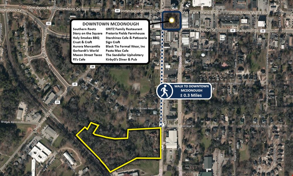 Under Contract | Rare Industrial/Multifamily Development Site | ± 10 Acres