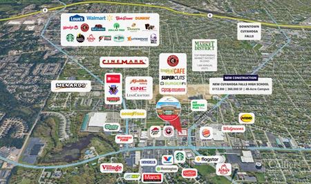 Retail space for Sale at LA Fitness | Recently Extended Corp Lease in Cuyahoga Falls