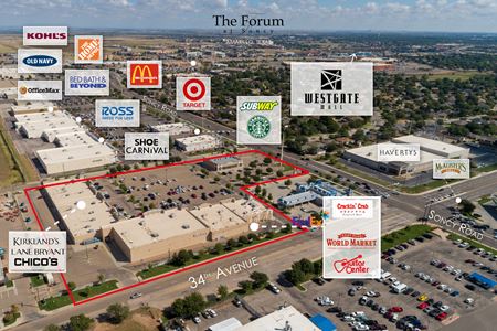 Retail space for Rent at Forum at Soncy in Amarillo