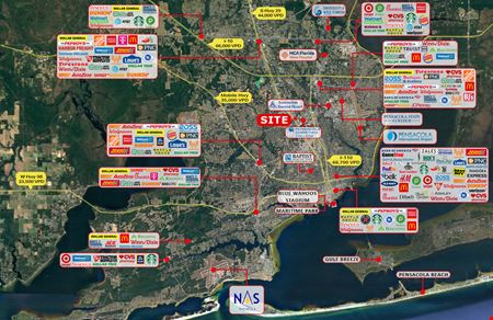 Retail space for Sale at Retail / Commercial Property | 0.54 Acres | HC/LI Zoning in Pensacola