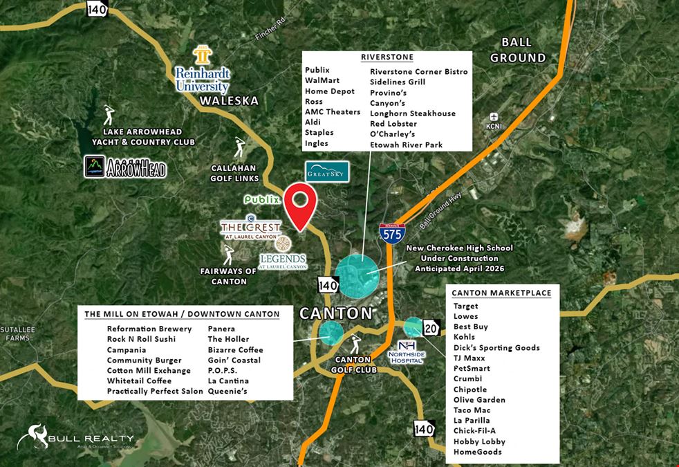±1-Acre Commercial Development Site | Canton, GA