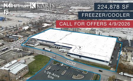Industrial space for Sale at 81,919 - 224,878 SF for Sale/Lease | 1556 W. 43rd Street, Chicago in Chicago