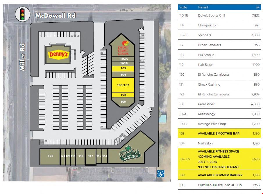 Miller Rd & McDowell Rd SEC Scottsdale, AZ 7605 E McDowell Rd