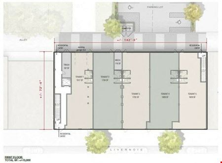 Retail space for Sale at Livernois & McNichols Corner Mixed-Use Opportunity in Detroit