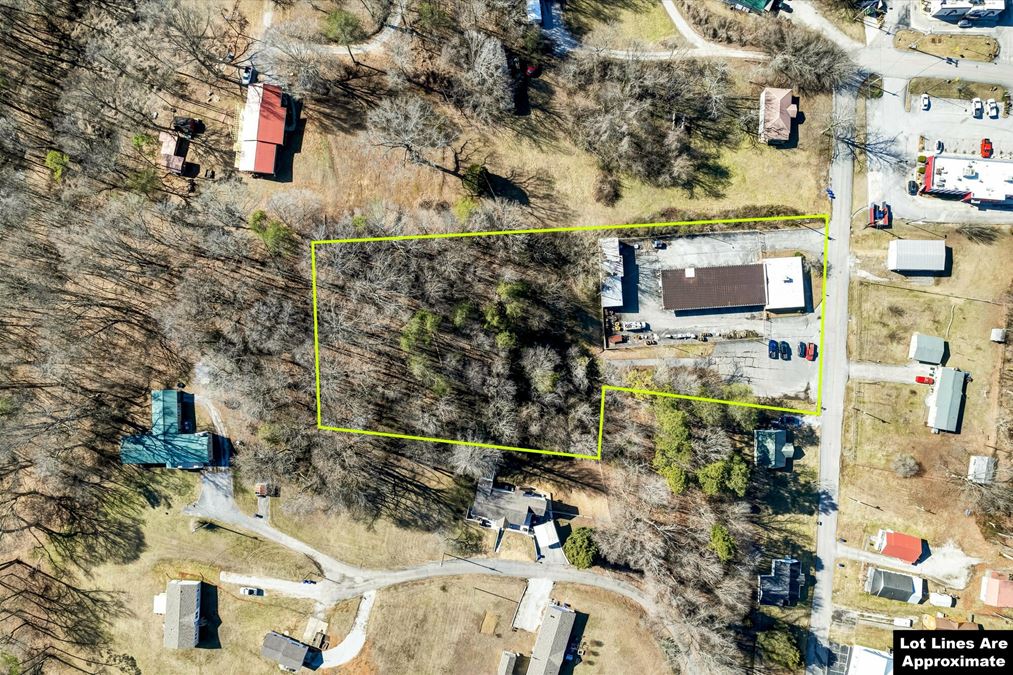 Dispatch/Service Facility with Office and Fenced Yard - I-40 at Harriman