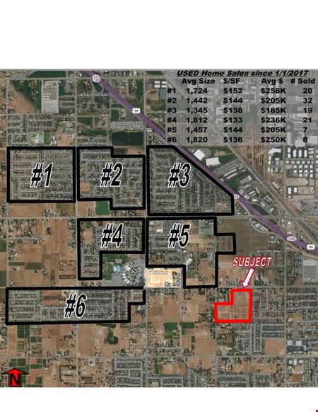 ±15.5. Acres of Vacant Residential Land in Fresno, CA