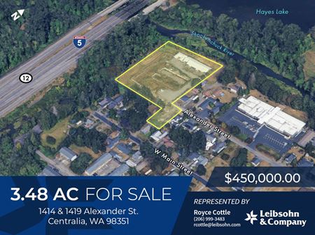 VacantLand space for Sale at Centralia Land in Centralia