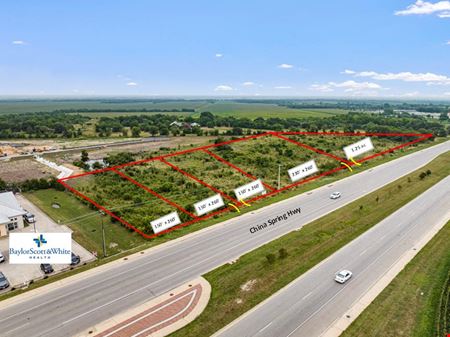 VacantLand space for Sale at Various lots on China Spring Hwy and Scott Ln. China Spring in Waco