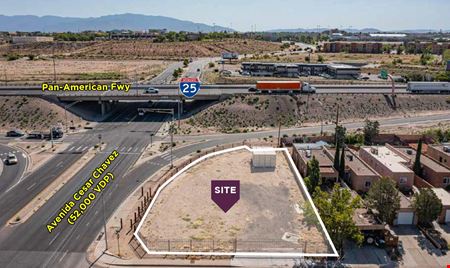 Land space for Sale at Prime Frontage on I-25 Freeway Entrance with over 52k VPD in Albuquerque