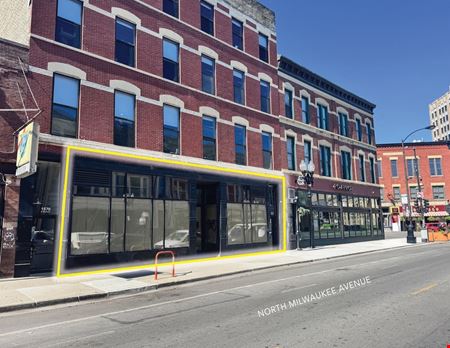 Retail space for Rent at 1572 North Milwaukee Avenue in Chicago