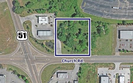 Commercial space at 1.91 AC at Hwy. 51 & Church Rd., Horn Lake, MS in Southaven