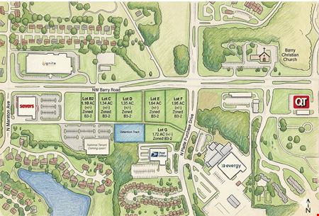 VacantLand space for Sale at Platte Purchase Plaza in Kansas City
