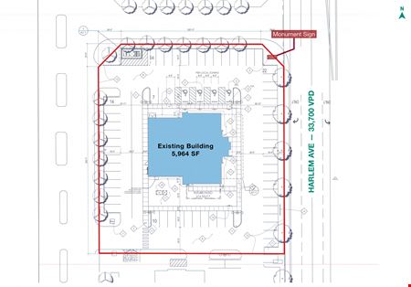 North Riverside Retail Available Ground Lease — BTS of Existing 5,964 SF Building + 1 Acre Land