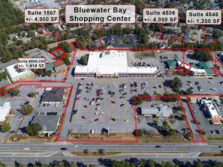 Retail space for Rent at Bluewater Bay Shopping Center & Office Complex in Niceville