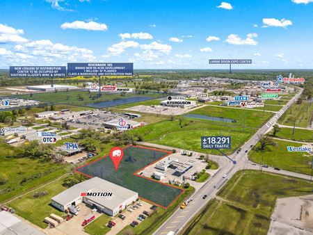 VacantLand space for Sale at Dual Access Corner Lot at Hwy 30 and Hwy 73 in Geismar