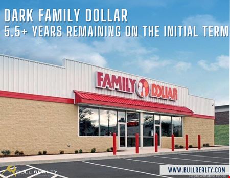 Retail space for Sale at Dark Family Dollar in Birmingham, AL | 5.5+ Years Remaining on Initial Term in Birmingham