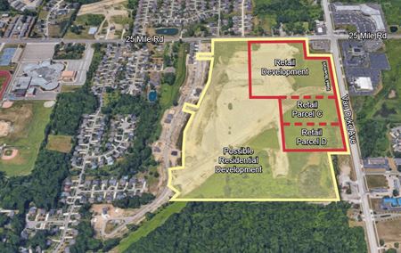 Retail space for Rent at 25 Mile and Van Dyke in Shelby Township