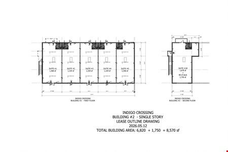 Retail space for Rent at Indigo Crossing Buildings 1 & 2 @ Garden City Connector in Murrells Inlet