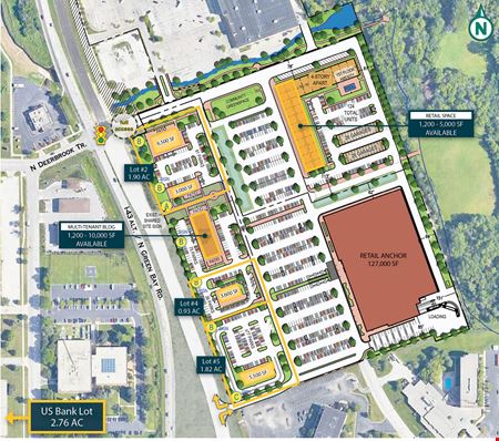 Commercial space at Redevelopment of Brown Deer Marketplace in Brown Deer