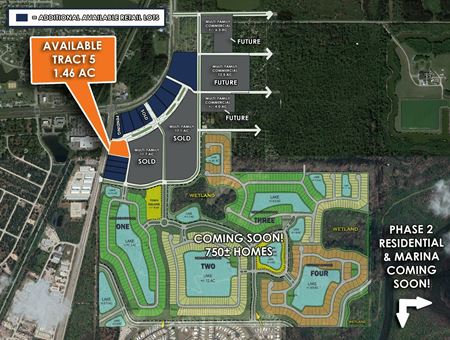 VacantLand space for Rent at Lot 5 - Harbor Village Retail Parcels in Port Charlotte