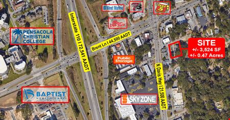 Office space for Sale at 3,524 SF single-story Class B office building in Pensacola