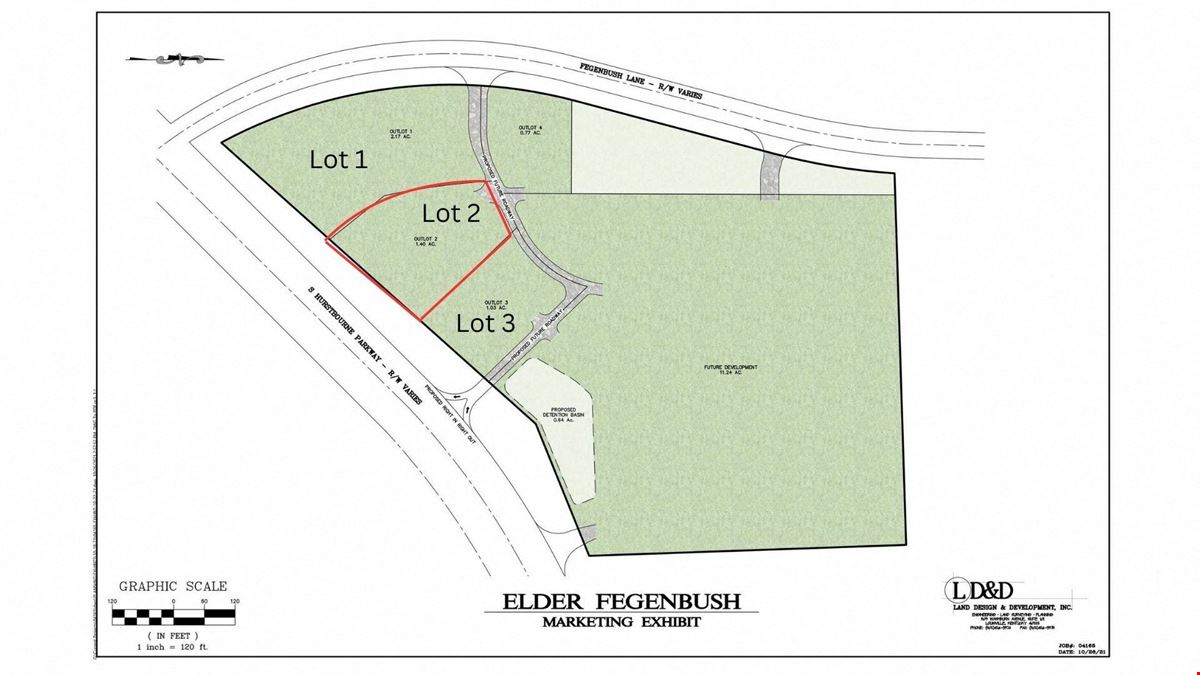 Lot #1B (0.91) Acre Retail Site - Hurstbourne Pkwy Frontage