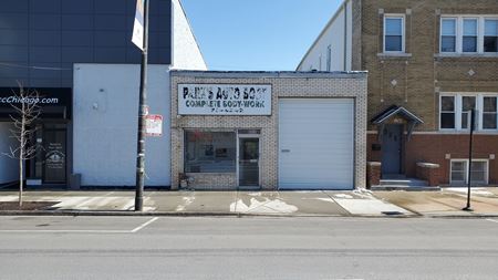 Industrial space for Rent at Prime North Center Retail Front + Dual Drive-In Warehouse/Garage in Chicago