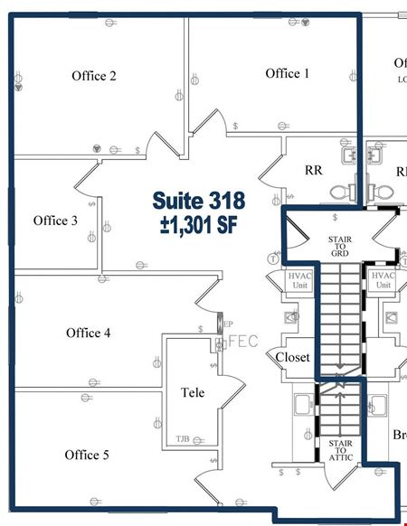 Fairmont Office Park | ±1,301 SF Class A Office Condominium | for Lease