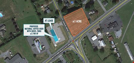 VacantLand space for Rent at Kutztown Road & Ivy League Drive in Kutztown