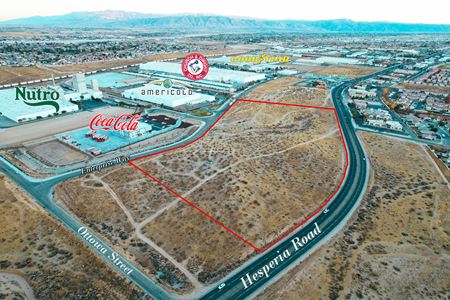 VacantLand space for Sale at ±16.9 Acres Hesperia Road in Victorville
