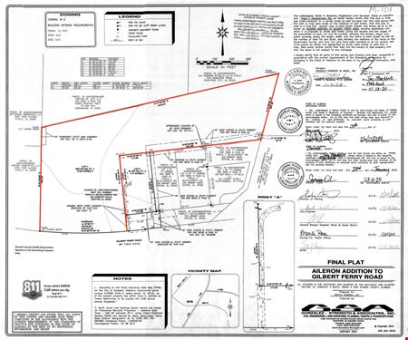 13.90 ACRES OF VACANT LAND ON GILBERT FERRY ROAD