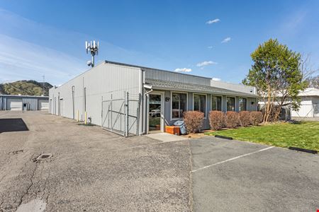 Industrial Buildings Near the Highway