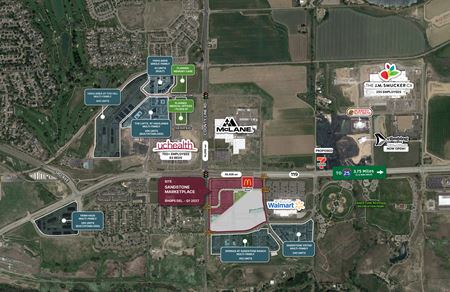 Retail space for Rent at Sandstone Marketplace in Longmont