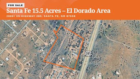 VacantLand space for Sale at Santa Fe 15.5 Acres – El Dorado area (28891 US Hwy 285) in Santa Fe